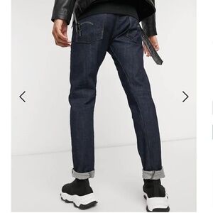 G-Star 3D Scutar slim tapered  jeans in raw denim